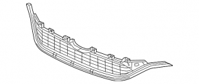 Radiator grill grille Honda CRV 15-16