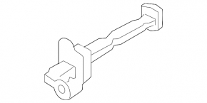 Door limiter rear left Nissan Leaf 11-17