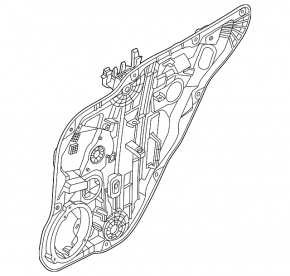 Window lifter with motor rear right Kia Niro 23-
