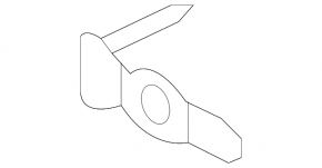 Left rear bumper reinforcement bracket for Kia Optima 16-20