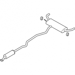 Lincoln MKZ 17-20 2.0T Exhaust
