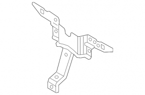 Hood lock plate Mazda CX-5 13-16