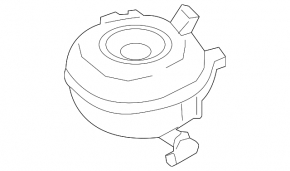Coolant expansion tank for Porsche Cayenne 19-26