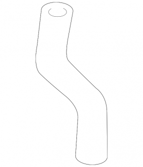 Left cooling pipe Audi A3 8V 15-20 upper, 2.0T