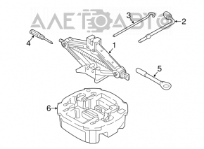 Tool kit set Hyundai Elantra AD 17-20