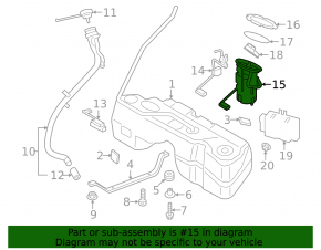 Fuel pump petrol pump BMW X3 F25 11-17