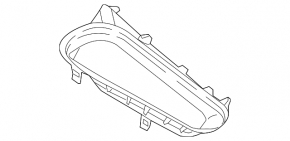 Volvo XC60 18-26 heater air intake upper part