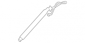 Left trunk lid shock absorber Volvo S90 17-25 electric