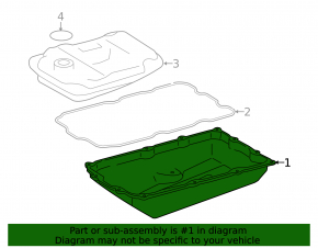 Lexus GX460 10-23 Automatic Transmission Pan