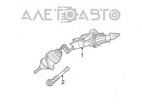 Steering column Chrysler 300 11- RWD