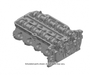 Chevrolet Volt 11-15 cylinder head with valves and hydraulic lifters