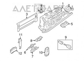 BMW 335i e92 07-13 key without cylinder