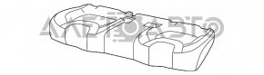 Rear row of seats 2nd row Jeep Cherokee KL 19- cloth black