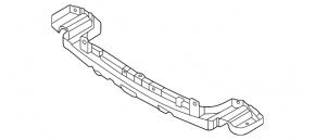 Kia Seltos 2021-2023 Rear Bumper Reinforcement