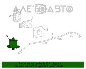 Blind Spot Sensor Left Lexus RX350 RX450h 16-19