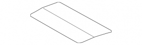 Front left trunk floor for Subaru Forester 19-21 SK black