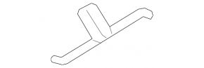 Porsche Cayenne 19-23 trunk lock bracket