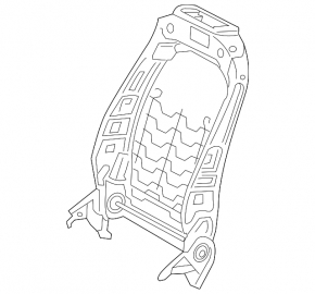 Mercedes A-class V177 19-22 passenger seat backrest adjustment motor