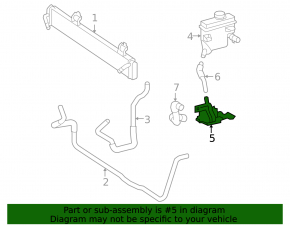 Toyota Camry V40 Hybrid Inverter Cooling Pump