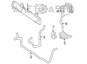 Toyota Camry V40 Hybrid Inverter Cooling Pump