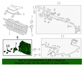HVB Relay Block Honda Insight 19-22
