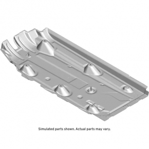 Right underbody protection Chevrolet Malibu 13-15