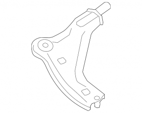 Lower front left control arm for Mini Cooper Clubman R55 07-14