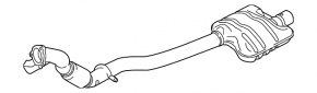 Intake pipe Audi A6 C7 16-18 rest 2.0