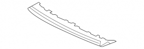 Front bumper trim for Audi A6 C7 16-18 restyling S-line