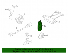 Key smart Audi A4 B9 17-25 type 1