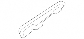Windscreen wiper seal right Toyota Prius V 12-17