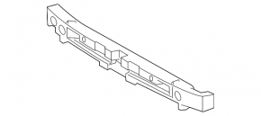 VW Golf 15-17 Front Bumper Absorber