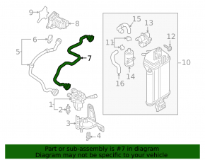 VW Tiguan 18-24 Crankcase Gas Pipe to Filter