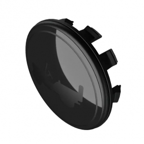 Jeep Compass 22-26 Type 2 Wheel Center Cap, Black, 63/55mm