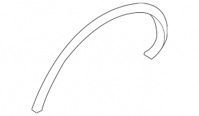 Rear left fender arch trim for Infiniti FX35 QX70 09-17
