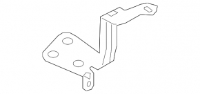 Bracket of the cooling system motor Audi Q5 80A 18-24 3.0T