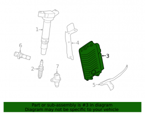 Block ECU engine computer Toyota Rav4 13-16