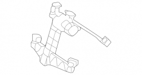 Driver's seat headrest adjustment motor for Mercedes W167 GLE 350 450 20-24