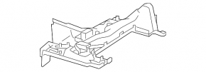 Front passenger footwell trim Mercedes GLC 16-22