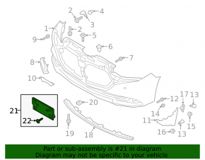 Mazda 3 19-24 4D Front Bumper License Plate Frame