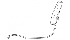 Airbag airbag left seat Mazda 3 14-18 BM