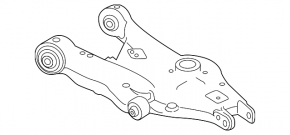 Lower control arm for rear left spring, Land Rover Discovery Sport 17-25, for adaptive suspension