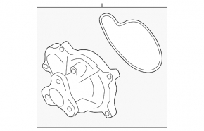 Toyota GT86 17-20 2.0 Water Pump