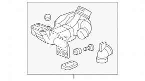 Honda CRV 12-14 2.4 Air Intake