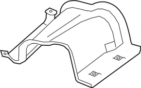 Fuel tank protection for Infiniti QX50 19-25