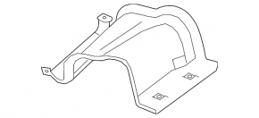 Fuel tank protection for Infiniti QX50 19-25
