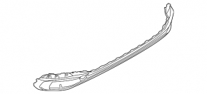 Rear bumper cover for VW Jetta 22-26