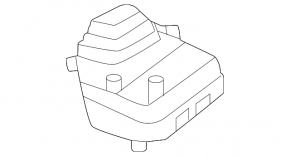 Left coolant expansion tank for Nissan Ariya 23-25