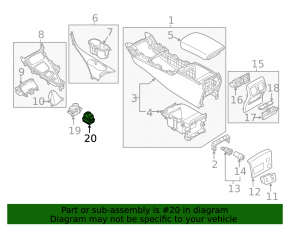 Infiniti Q50 14-24 Driving Mode Switch Buttons
