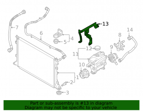 Kia EV6 Coolant Expansion Tank Bracket 22-24